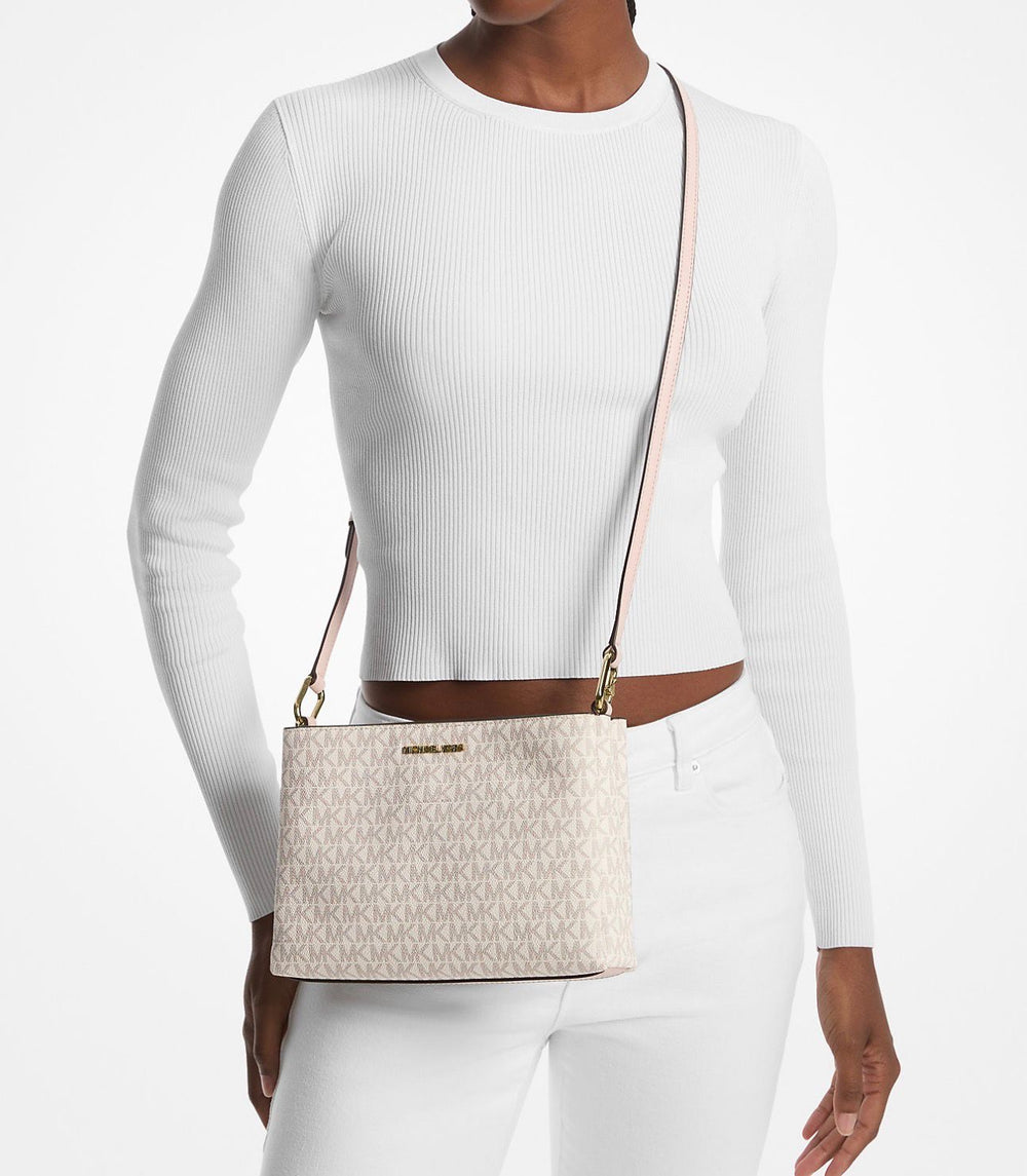 Trisha Medium Logo Crossbody Bag