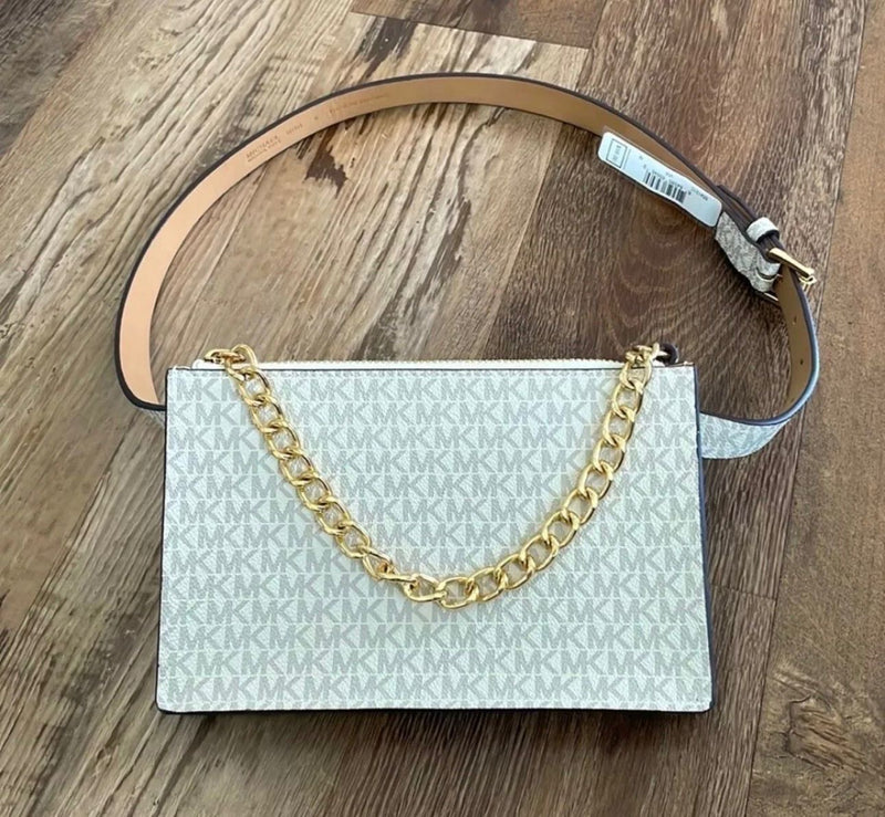 Signature Waist Bag Fanny Pack Logo Print Belt Bag