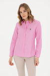 CLASSIC FIT COTTON OXFORD SHIRT - Button-down blouse - wicket yellow