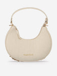 VALENTINO Shelby Hobo Bag in Beig & Gold