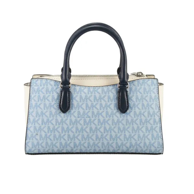 Michael Kors Outlet Arden Small Color-Block Signature Logo Messenger Bag