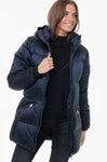 Tommy Hilfiger  zip-up hooded puffer jacket