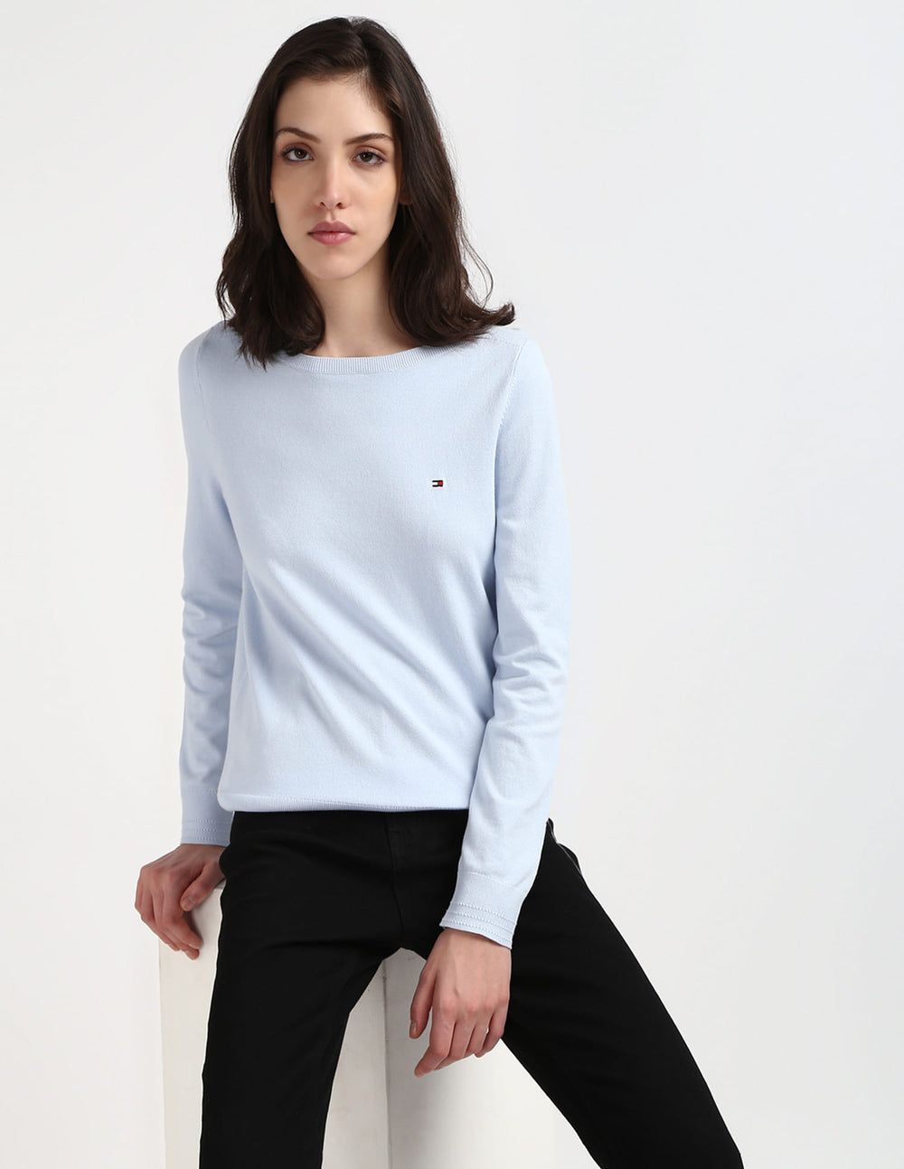 Tommy Hilfiger Jersey Stitch Boat Neck Sweater