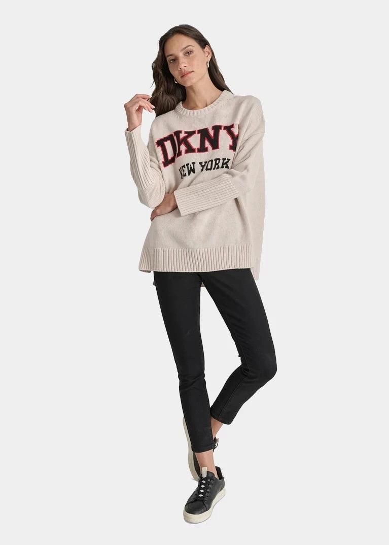 DKNY Varsity - Logo Sweater