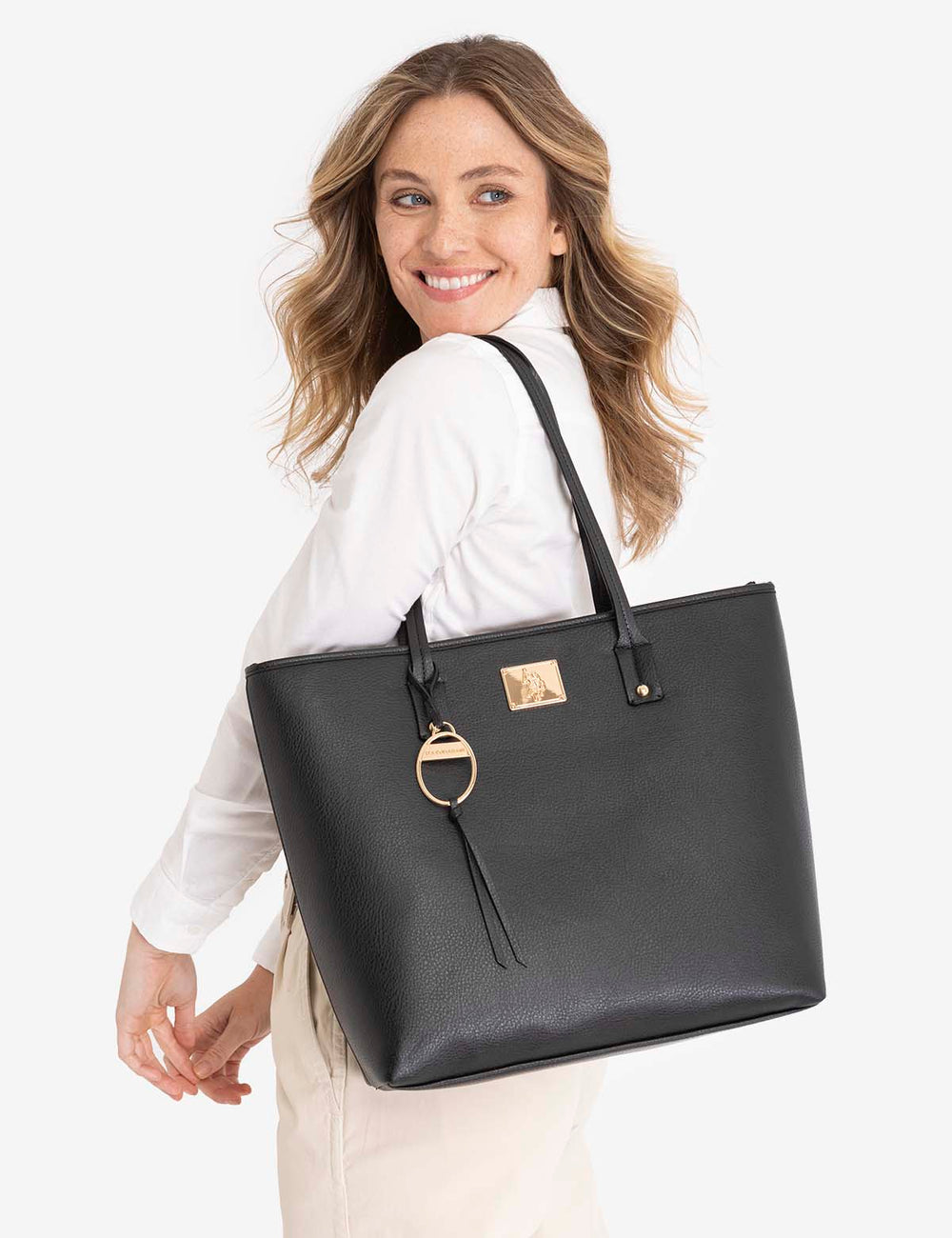 Classic sold tote bag -U.S. Polo Assn