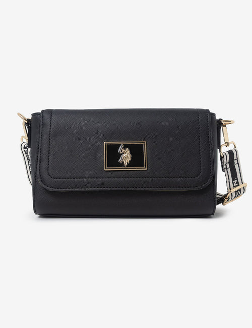 ENAMEL CROSSBODY BAG
