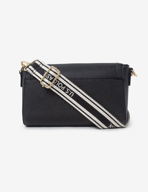 ENAMEL CROSSBODY BAG