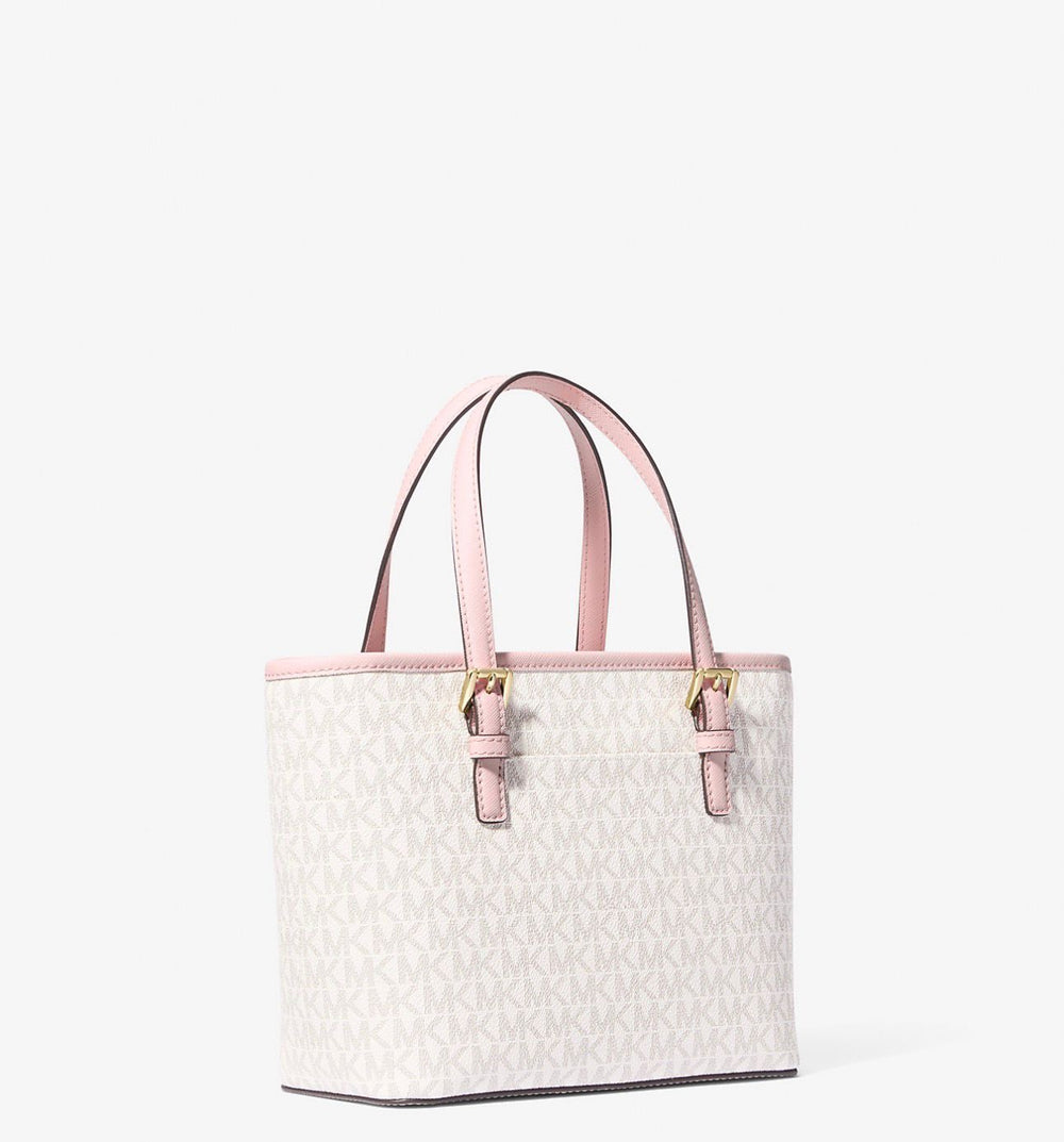 Jet Set Travel Extra-Small Logo Top-Zip Tote Bag