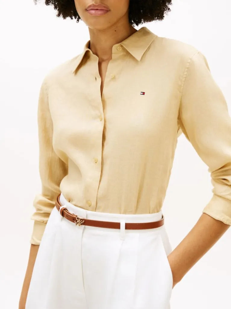 Regular Fit Linen Shirt