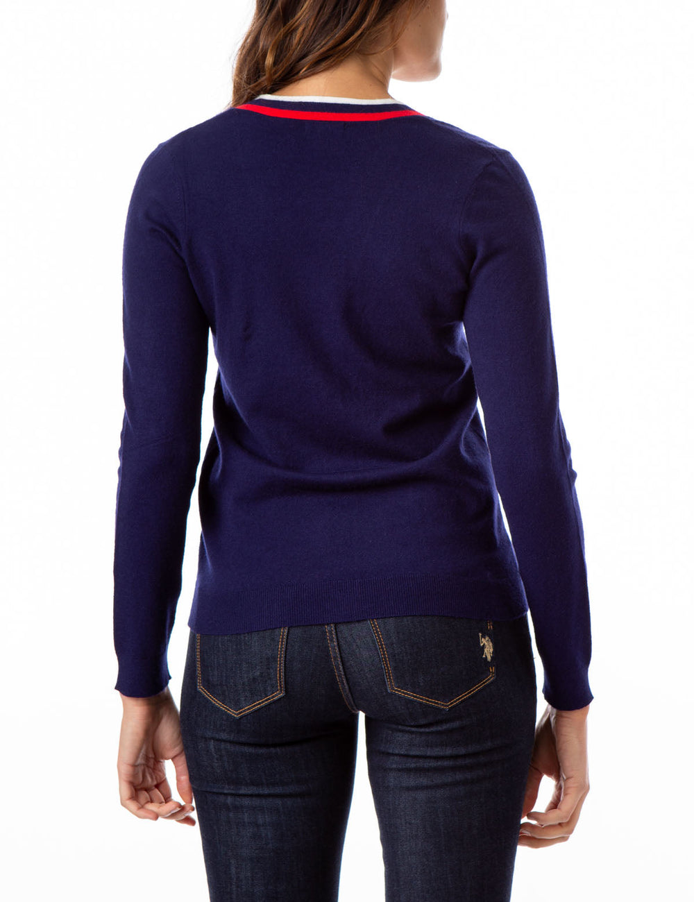 CABLE BUTTON FRONT CARDIGAN