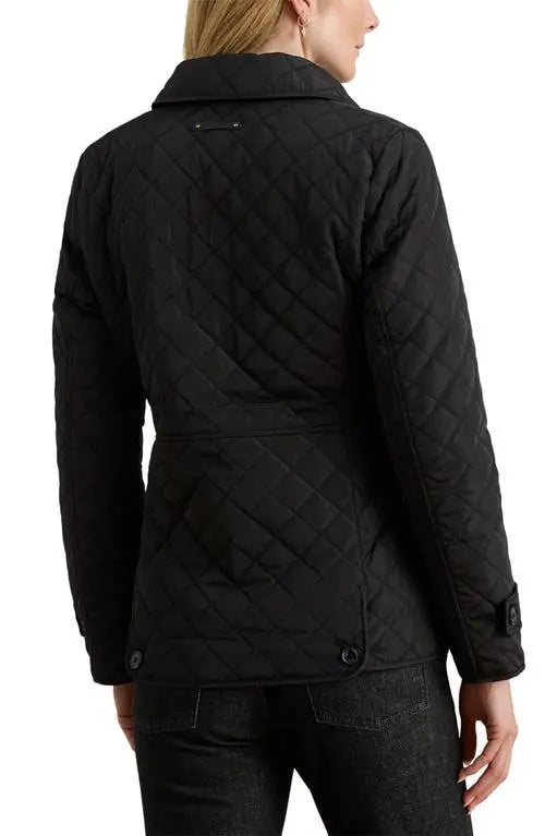 Ralph Lauren Logo Crest Quilted Jacket