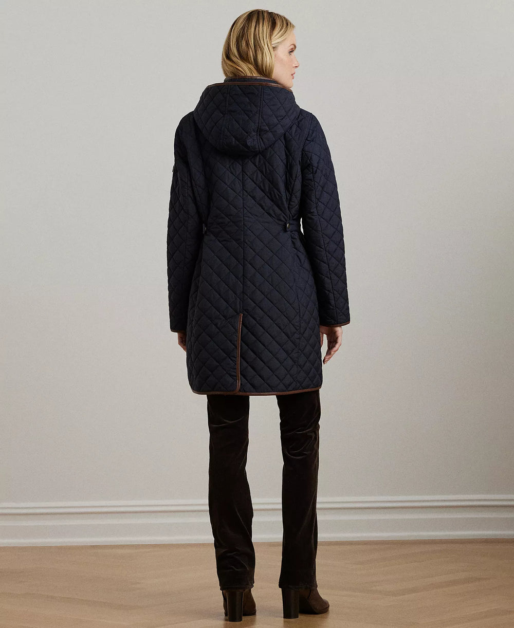 Ralph Lauren Women's Hooded Quilted Coat