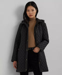 Ralph Lauren Women's Hooded Quilted Coat