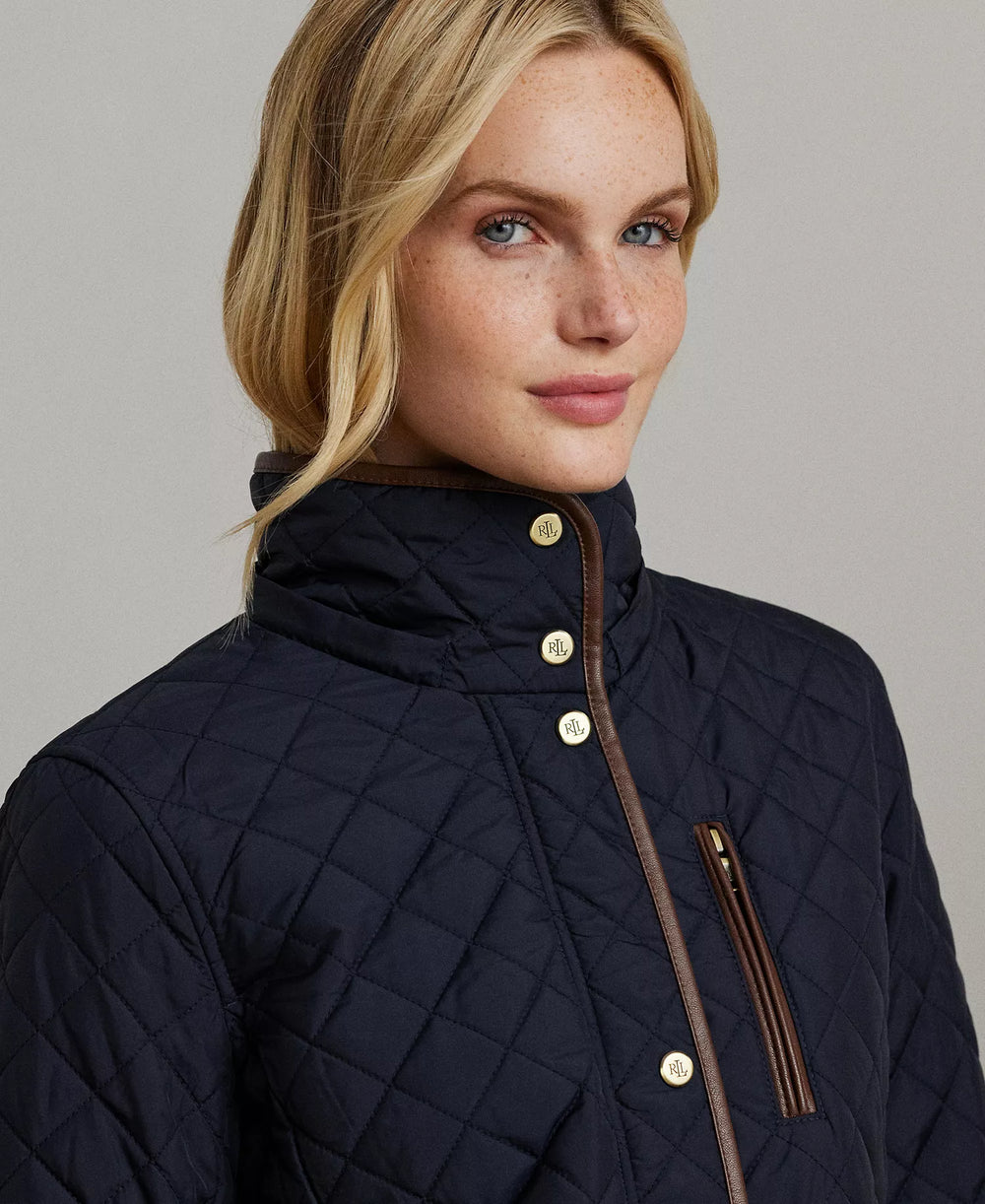 Ralph Lauren Women's Hooded Quilted Coat