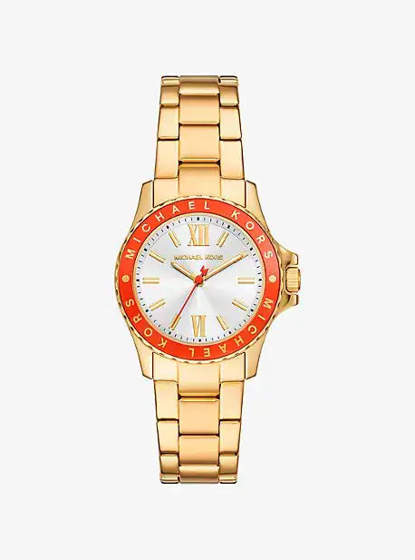 Michael Kors Mini Everest Gold-Tone Watch