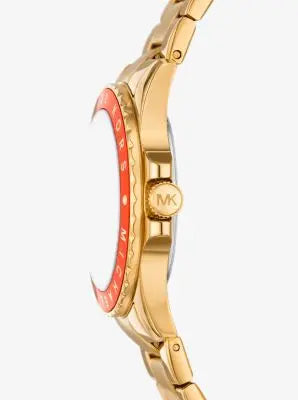 Michael Kors Mini Everest Gold-Tone Watch