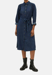 Marks & Spencer Pre-owned Jersey dress - blue denim