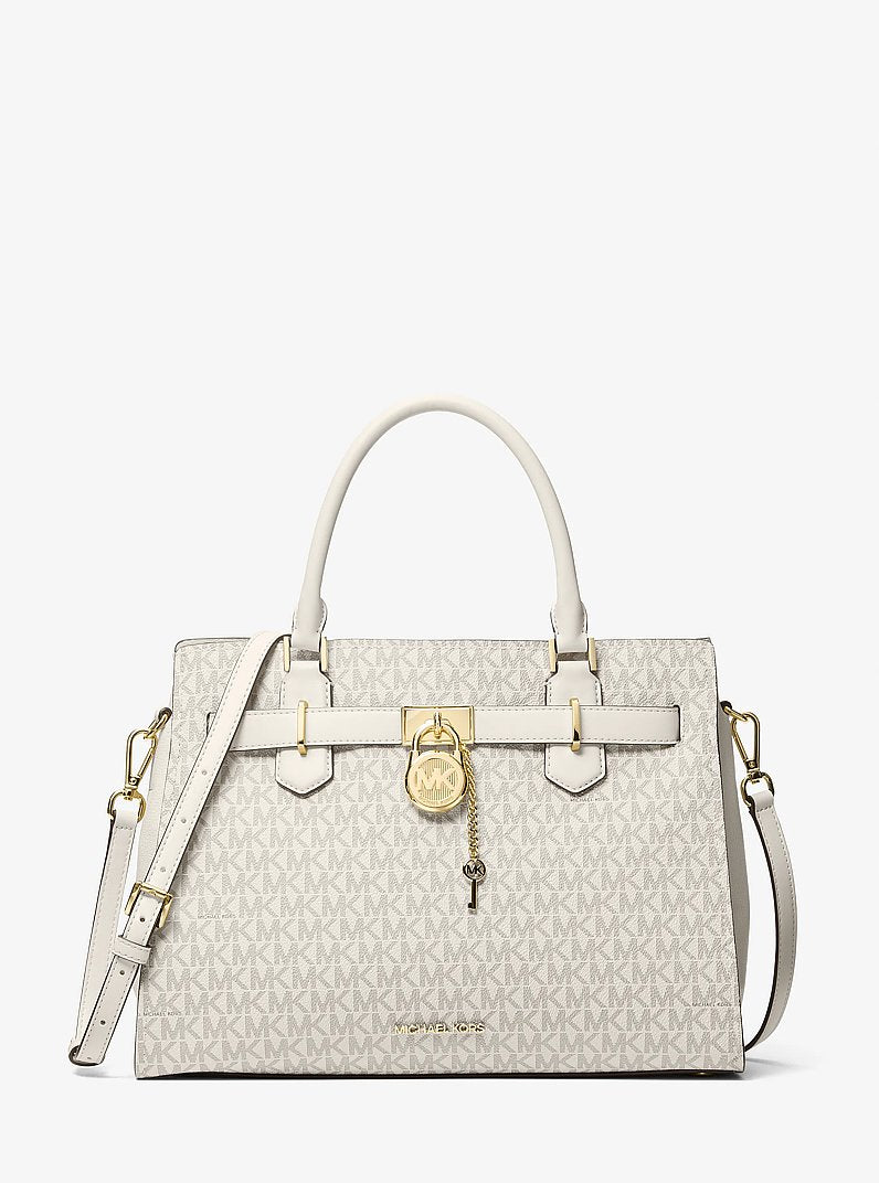 Landon Medium Logo Satchel