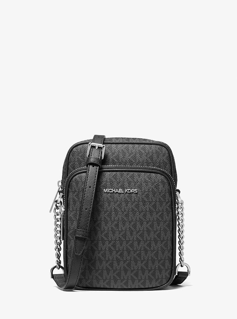 Michael Kors Outlet Jet Set Travel Medium Logo Crossbody Bag