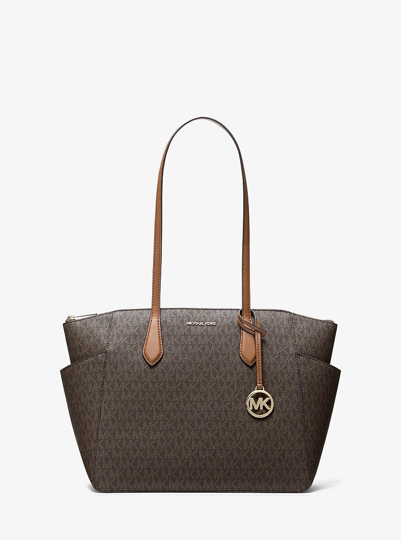 Marilyn Medium Signature Logo Tote Bag