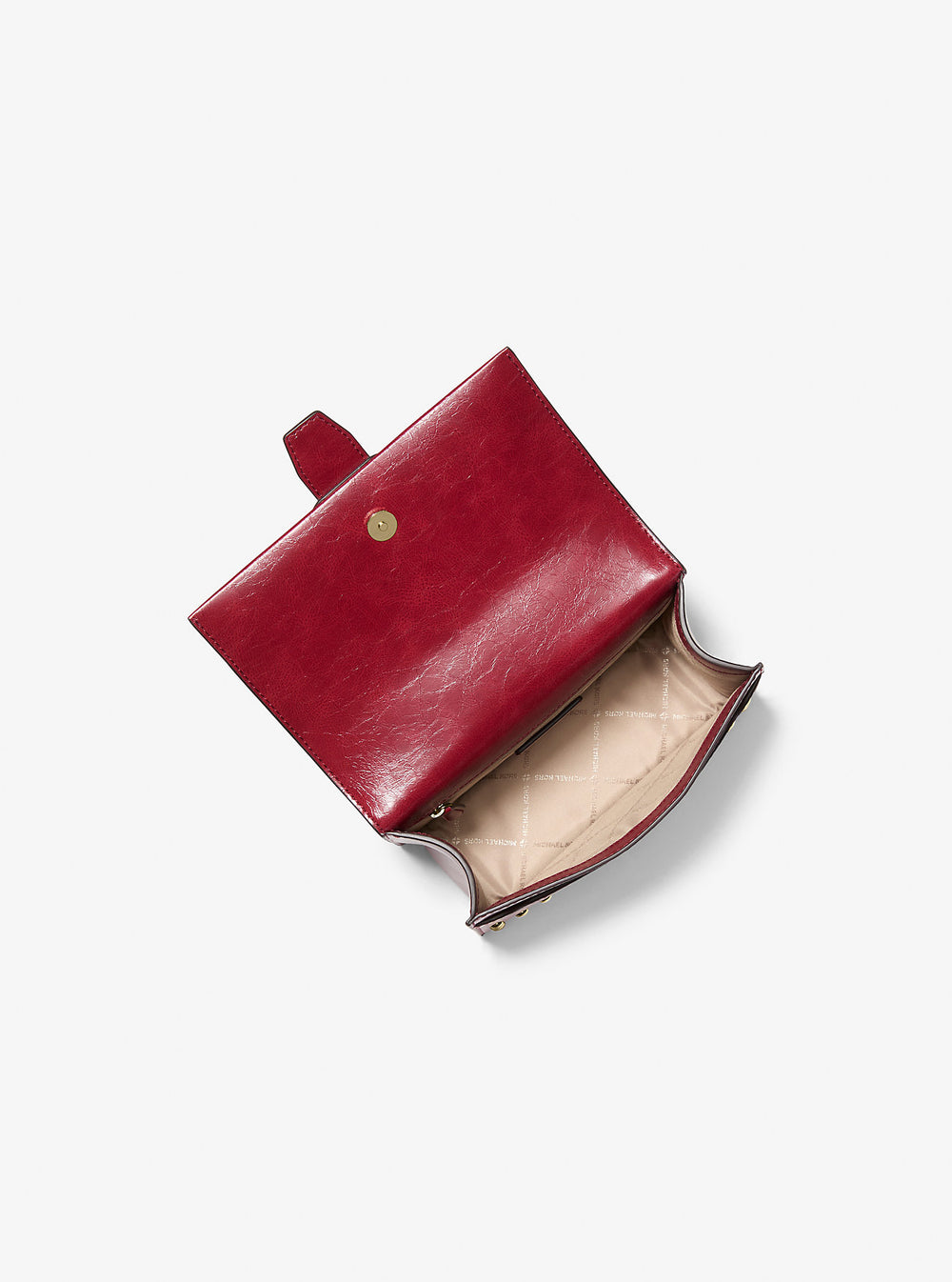 Greenwich Small Studded Distressed Crossbody Bag