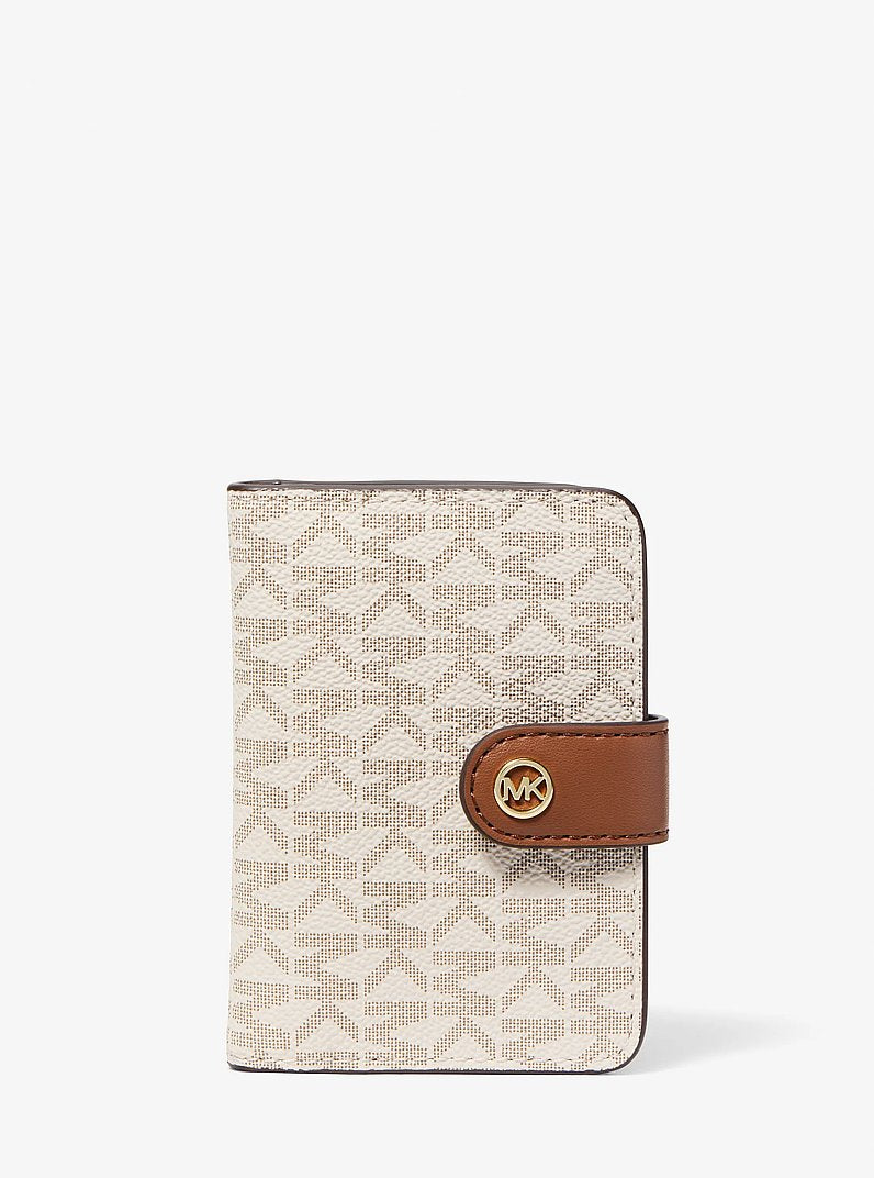 MICHAEL Michael Kors Jet Set Small Signature Logo Zip-Around Card Case (Copy)