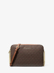 Jet Set Large Printed Logo Crossbody Bag