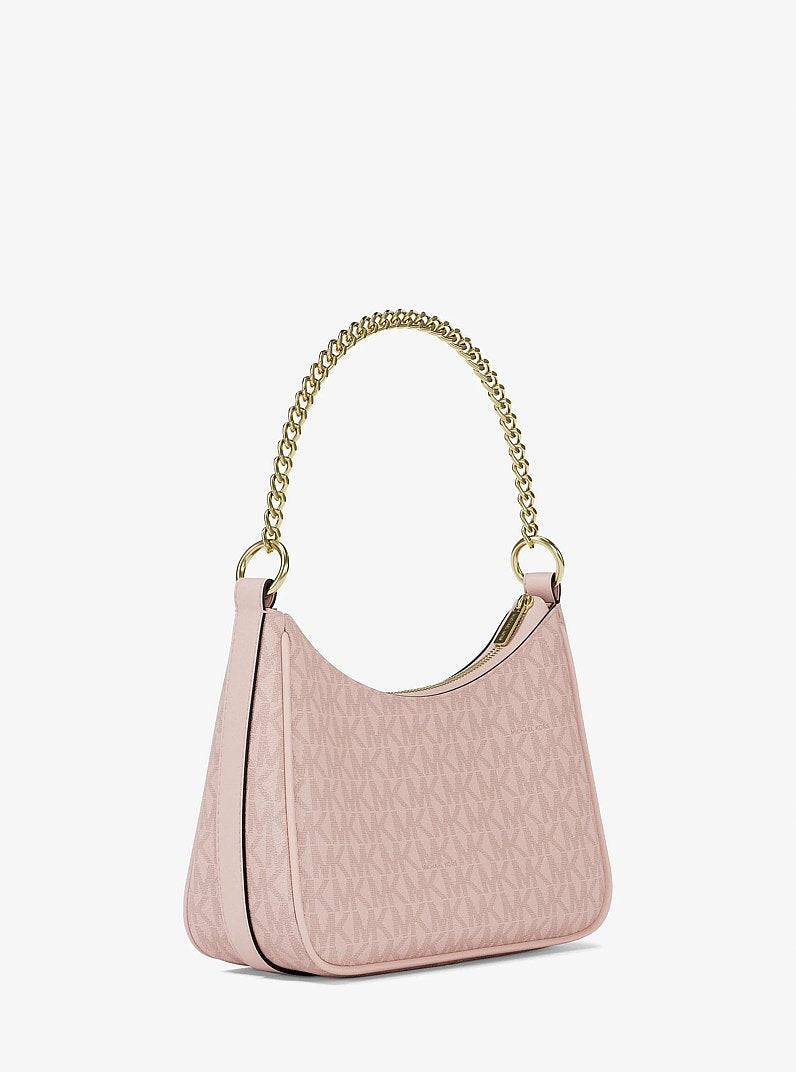 Jet Set Small Signature Logo Convertible Crossbody Bag