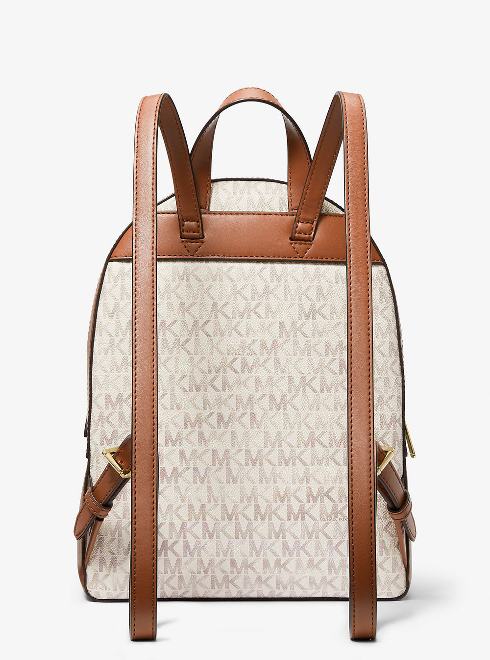 Michael Kors Jaycee Medium Logo Backpack VANILLA