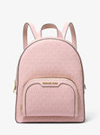 Michael Kors Jaycee Medium Logo Backpack POWDER BLUSH
