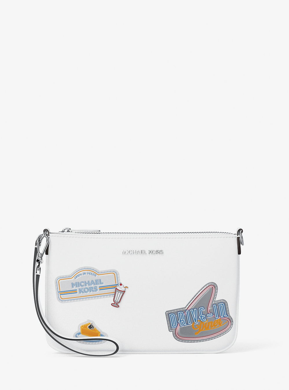 Jet Set Embellished Convertible Wristlet