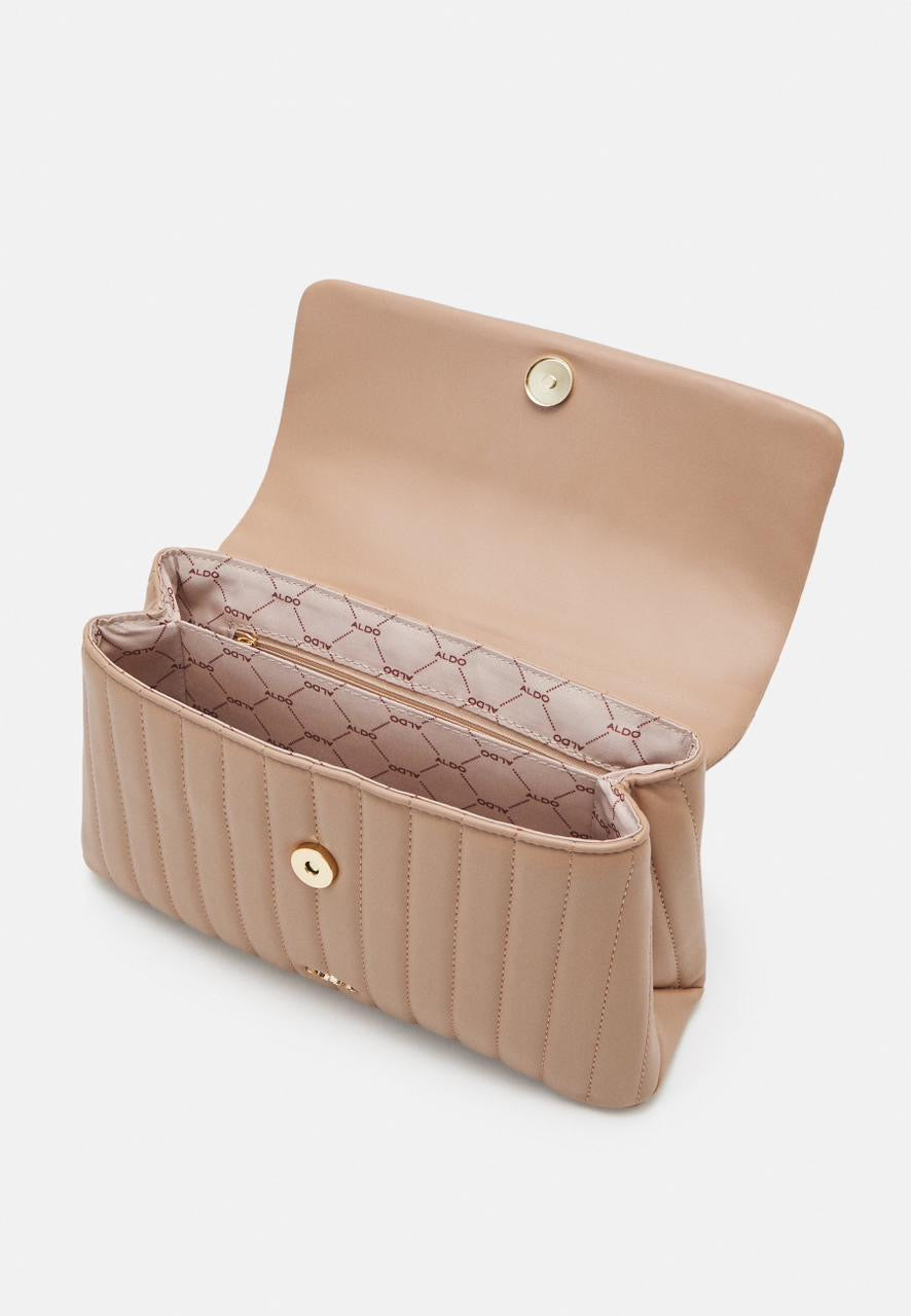 ALDO Tetney Quilted Crossbody Bag in Beig