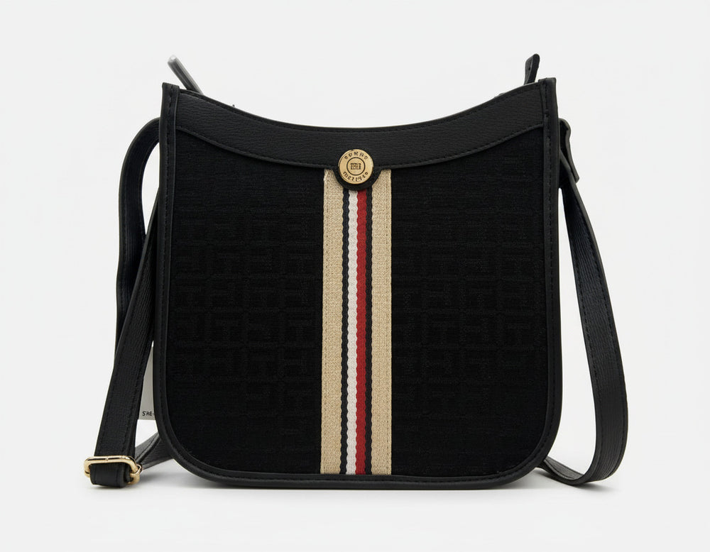 Tommy Hilfiger File Flag Strip in Black