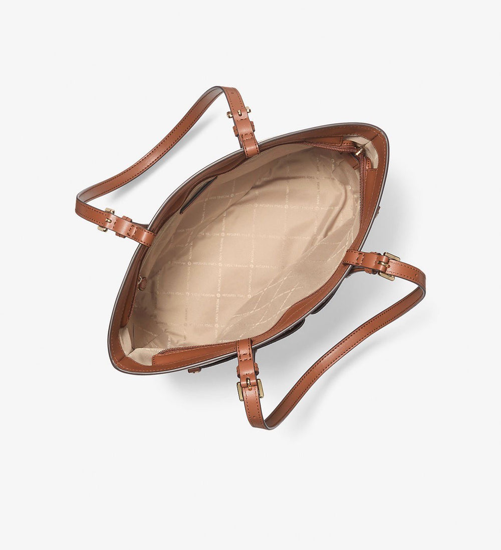 Jet Set Medium Logo Pocket Tote Bag