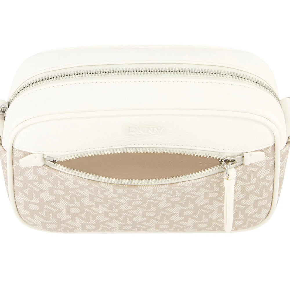 DKNY Kaya Cross Body Bag in White