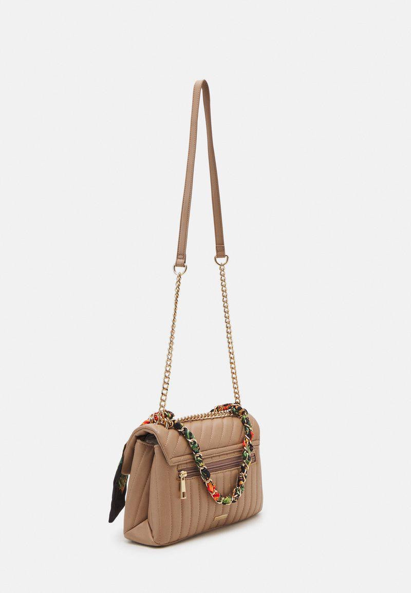 ALDO Tetney Quilted Crossbody Bag in Beig