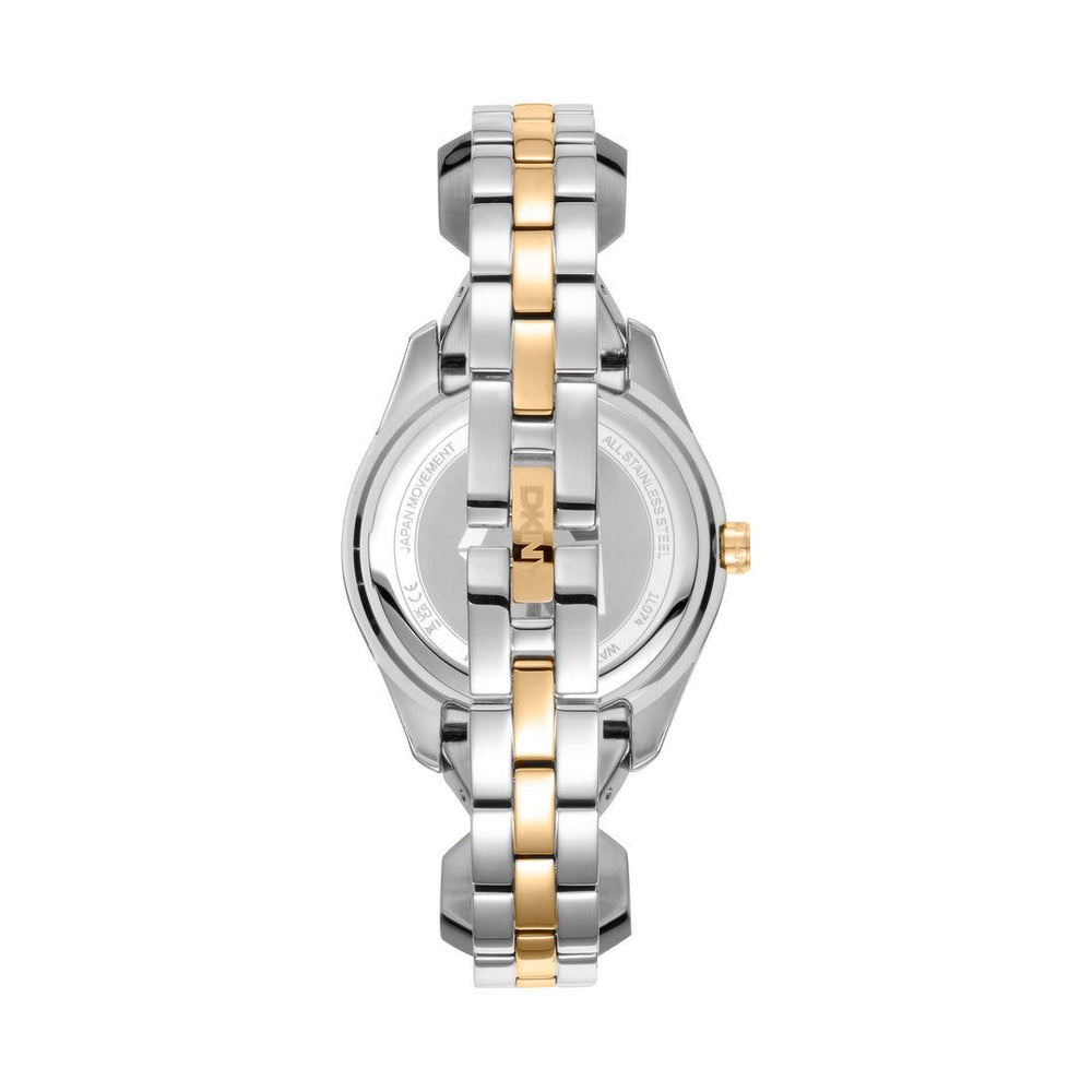 DKNY Women's watch Astoria Midi, two-tone (silver/gold) DK1L074M0045