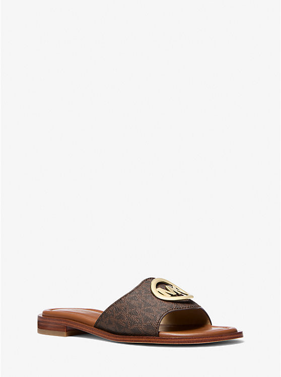 Hannah Signature Logo Slide Sandal