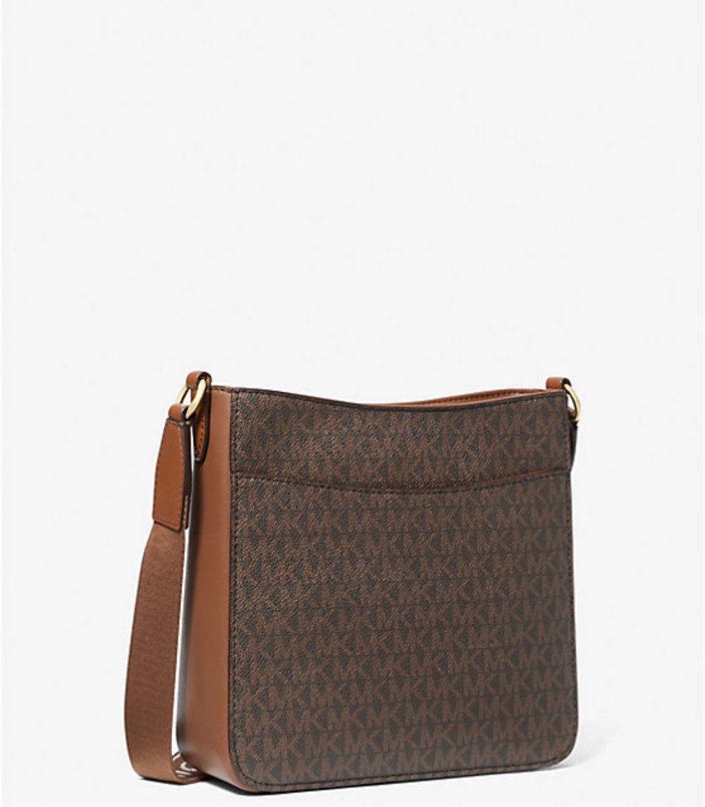 Jet Set Travel Small Signature Logo Messenger Bag