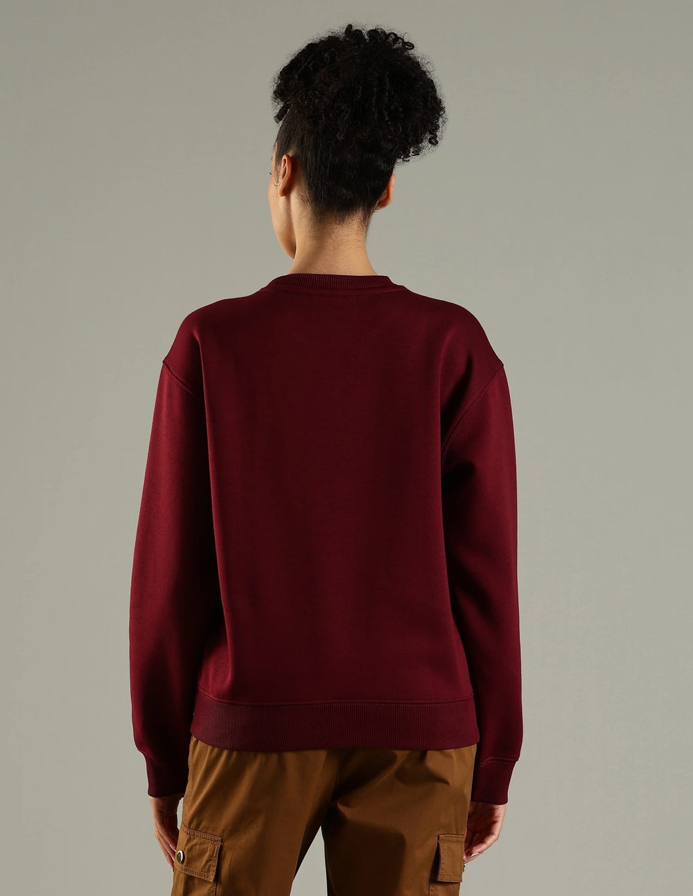 Tommy Hilfiger Women’s Crest Logo Fleece Sweatshirt