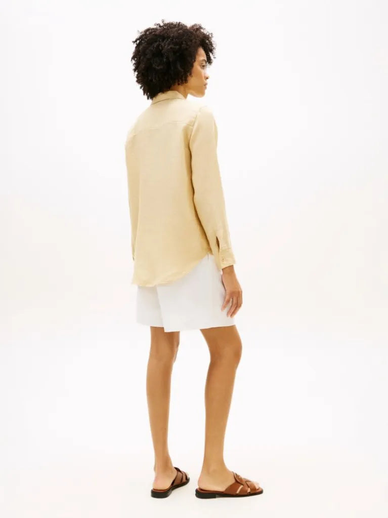 Regular Fit Linen Shirt