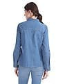 Regular Fit Washed Chambray Shirt