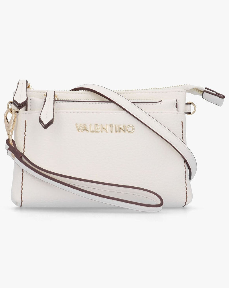 Valentino Bags Samantha Wallet On Strap White 2 in 1