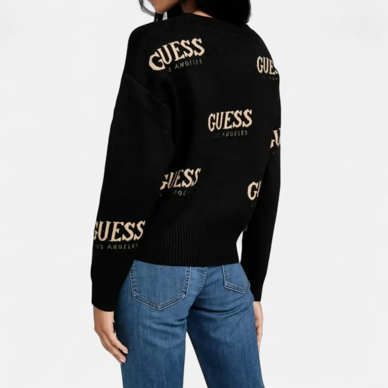 Women's black sweater Guess 55512