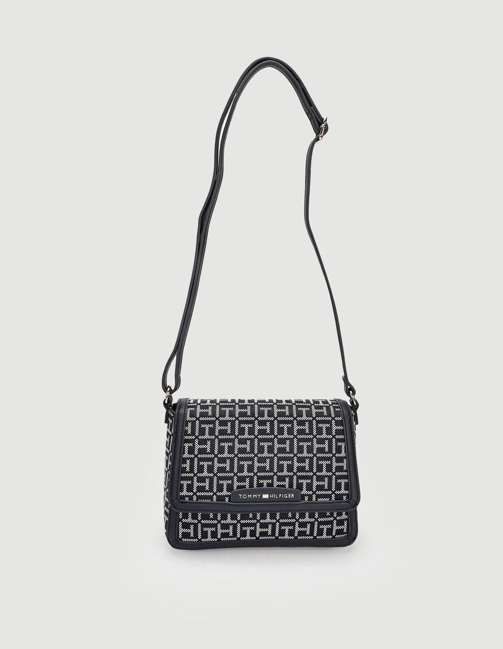 ommy Hilfiger women's crossbody bag in Navy Multi Logo