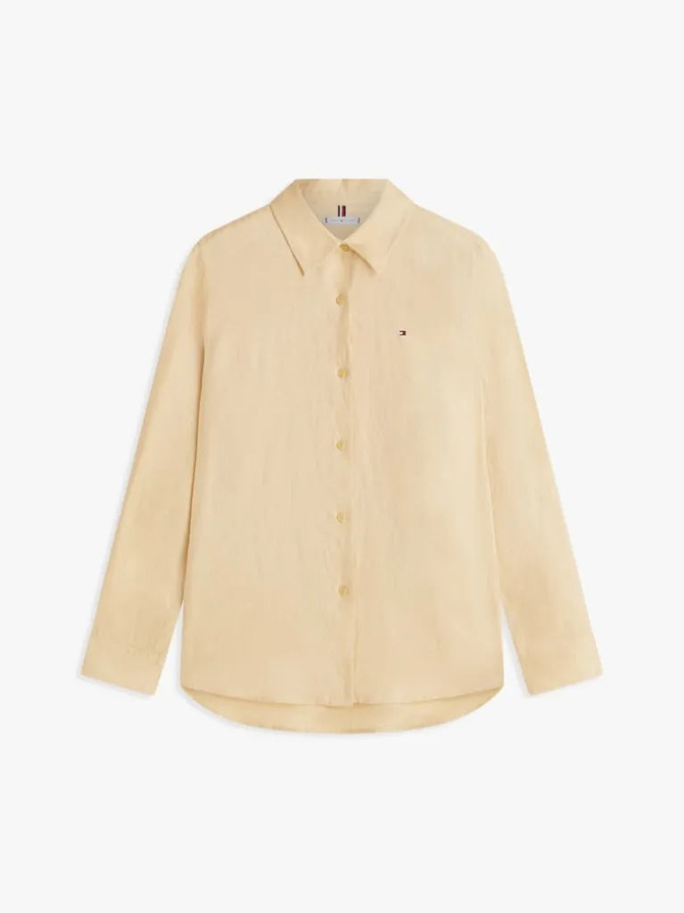Regular Fit Linen Shirt