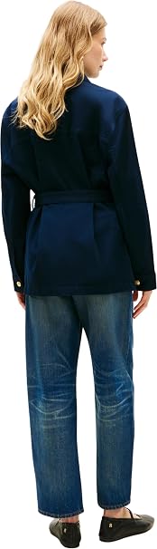Tommy Hilfiger Women's Cotton Gold Button Field Jacket