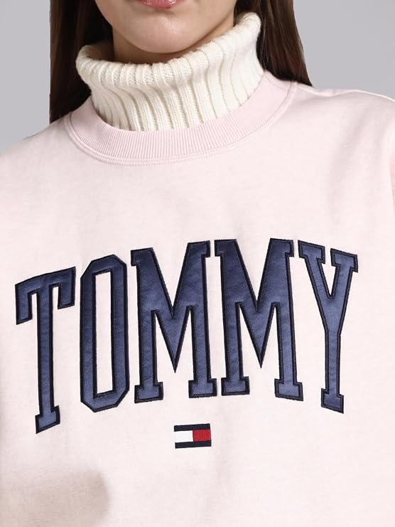 Regular fit Cotton Crew Neck Sweatshirt