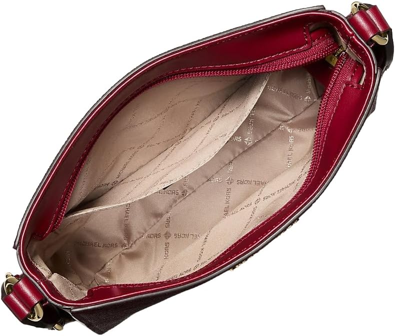Michael Kors Jet Set Travel Signature Logo Messenger Bag