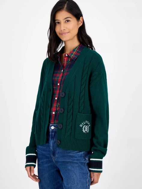 Cardigan knitted female Tommy Hilfiger